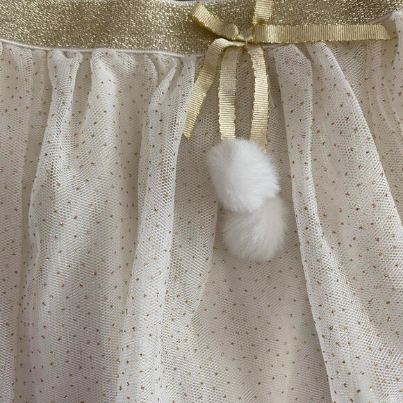 Cynthia Rowley Faux Fur Vest and Glittery Tulle Tutu S-4 - Picture 11 of 13